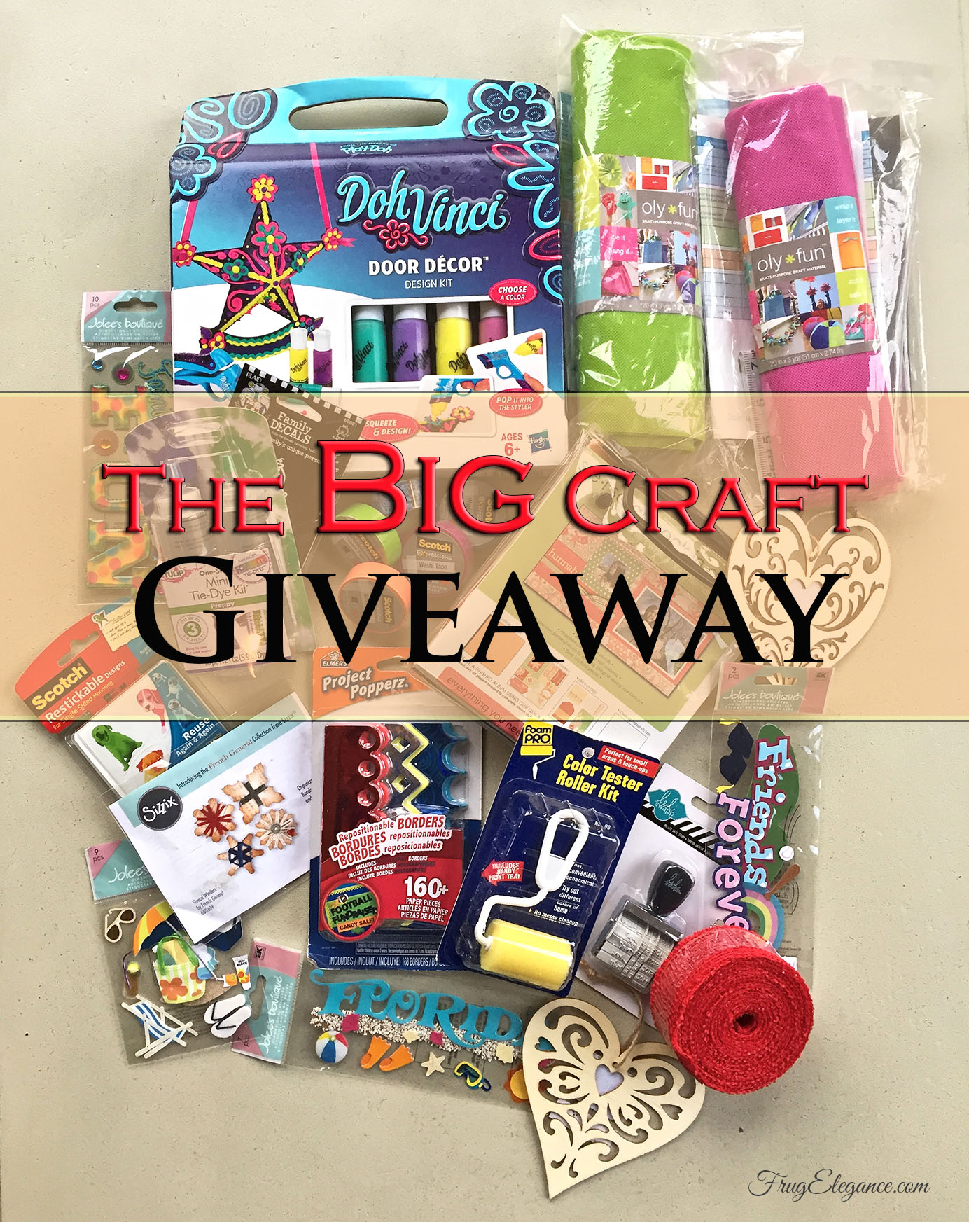 Craft Stash Giveaway - FrugElegance